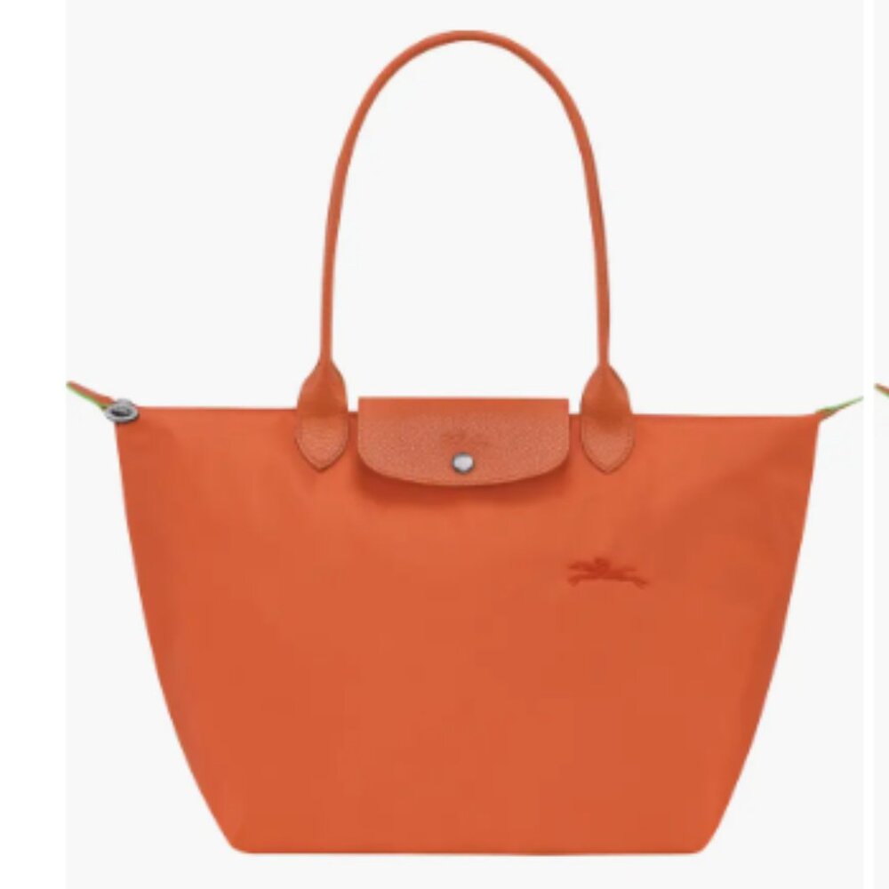 Longchamp Vibrant Orange Tote